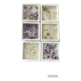 Lote De Pedras Preciosas, Ametistas E Rutilos Lapidados Lilás, Violeta, Roxa, Ametista, Lavanda, Roxo