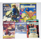 Lote De Revista De Games warpzone Zelda Donkey Kong Ps2 