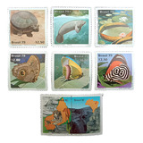 Lote De Selos Postais Temático Novos Filatelia Do Brasil 9