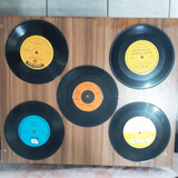 Lote Discos Vinil Compactos Para Decoração