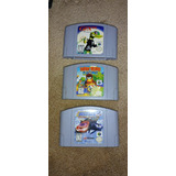 Lote Dois Cartuchos Nintendo 64 Diddy Kong Racing Gex 64