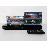 Lote Filmes Dvds Originais Aparelho Blu ray Sony Defeito