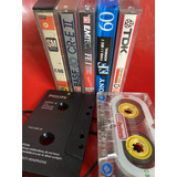 Lote Fita K7 Cassete Antiga Usada Basf Tdk Sony Ver Foto