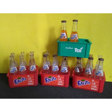 Lote Garrafinhas Fanta Guaraná Taí Coca-cola Miniaturas 80's
