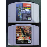 Lote Jogos Nintendo 64 N64 Star Wars Shadows Of Empire Japa