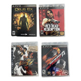 Lote Jogos Ps3 Red