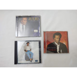 Lote Kit Com 03 Cds Originais Julio Iglesias Perfeito Estado