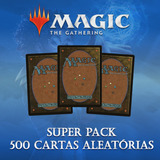 Lote Magic Super Pack De 500 Cartas Aleatórias Brindes