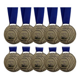 Lote Medalhas 50 Unidades Esportes Participação Premiação