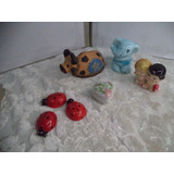 Lote Miniaturas Animais Antigo Porcelana E Outros! (caixa J)