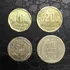 Lote Moedas Peruana  10, 20 E 50 Cêntimos E 1 Nuevo Sol #40