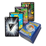 Lote Pack Pokémon 50 Cartas Aleatórias