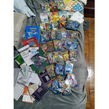 Lote Papéis Pokemon Tcg Manuais Boosters Vazios Etc