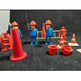 Lote Playmobil Bombeiros Trol
