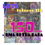 Lote Pokémon 150 Cartas