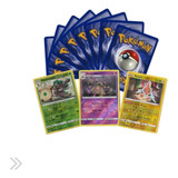 Lote Pokémon 25 Cartas Brilhantes Nenhuma Repetida Brinde