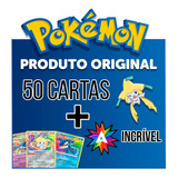 Lote Pokemon 50 Cartas