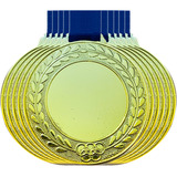 Lote Promocional 150 Medalhas Ø5 5cm Centro Liso Personaliz 