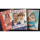 Lote Revistas Claudia Anos 60