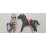 Lote W0044 Cavaleiro Medieval Cavalo Playmobil