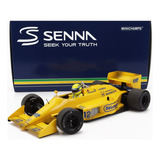 Lotus Honda 99t Ayrton Senna Winner Monaco Gp 1987 1 18
