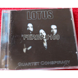 Lotus   Quartet Conspiracy  cd Imp  Estilo Black Sabbath