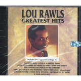 Lou Rawls Cd Greatest Hits Importado