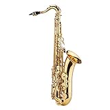LOUJIN Sib Tenor Saxofone Sax Corpo Latão Ouro Superfície Lacada Instrumento De Sopro Com Bolsa De Transporte Pano De Limpeza Escova Sax Alças Pescoço