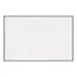 Lousa Branca Aluminio 70x50cm Cor Branco