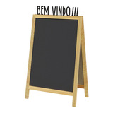 Lousa Cavalete Bem Vindo De Propaganda Para Restaurante