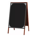Lousa Cavalete Quadro Negro Para Restaurante Padaria Bar D1