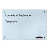 Lousa De Vidro Quadro Branco De 120cm X 90cm Com Suporte
