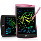 Lousa Magica Digital Lcd 8 5 Polegadas Escrita Colorida Apaga Cor Rosa