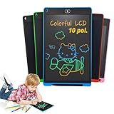 Lousa Mágica Infantil Brinquedo Tablet Digital LCD Educativo Desenhar Escrever Tela Escrita Colorida Tamanho 10 Polegadas Para Criança Preto Da Marca Viva Tech