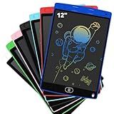 Lousa Mágica Infantil Digital Tablet Escrita Para Desenho Criança LCD 12  Cores Variadas