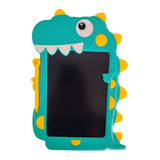 Lousa Magica Tablet Infantil Premium Dinossauro Premium Lcd Cor Azul