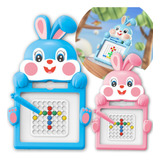 Lousa Magnética Brinquedo Educacional Didático Coelhinho
