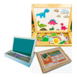 Lousa Magnetica Infantil Imã Brinquedos Educativos Madeira