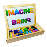 Lousa Magnética Infantil Letras Brinquedo Educativo