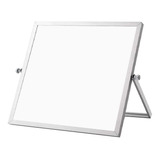 Lousa Magnética Quadro Branco Giratório C  Suporte De Mesa