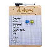 Lousa Magnetica Quadro Planner Planejador Tarefa