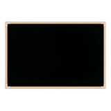 Lousa Negro 60x40 Cm Quadro Recados Escolar A Giz Mold Mad 