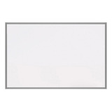 Lousa Quadro Branco 120x90 Cm Moldura Aluminio Slim Luxo