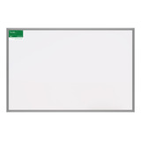 Lousa Quadro Branco Liso Moldura Alumínio 70x50cm Souza