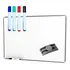 Lousa Quadro Branco Mold Aluminio 90x60 Apagador 4 Marcador Souza