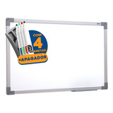 Lousa Quadro Branco Moldura Soft Alumínio