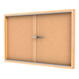 Lousa Quadro Cortiça 90x60cm Vitrine Aviso Foto Mural Stalo