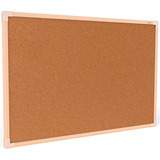 Lousa Quadro De Aviso Cortiça Grande 100x70 Moldura Madeira