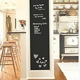 Lousa Quadro Negro Adesivo De Parede Autocolante- Quadro Negro De Parede 2m X 45 Cm- Papel De Parede De Escrever