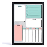 Lousa Quadro Planner Planejador Organizador Tarefas